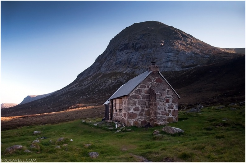 Corrour Bothy and the Devils Point.jpg